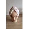 Turban femme « cœur  »